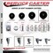 Service Caster 5 Inch Soft Rubber Wheel Swivel 58 Inch Threaded Stem Caster Set 2 Brakes SCC SCC-TS20S514-SRS-58212-2-TLB-2 - alternate 5